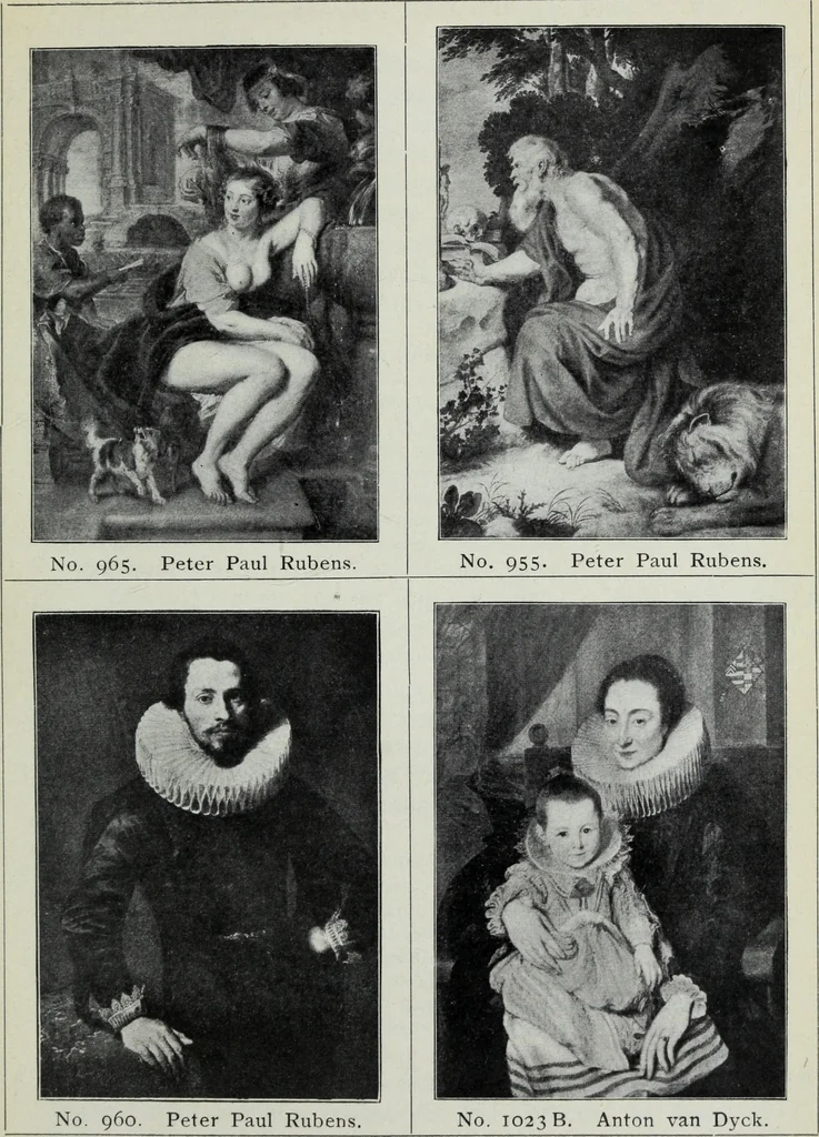 An illustration from Katalog der Königlichen Gemäldegalerie zu Dresden, 1902, leaf 348