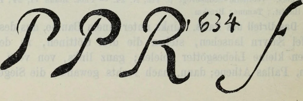 An illustration from Katalog der Königlichen Gemäldegalerie zu Dresden, 1902, leaf 351