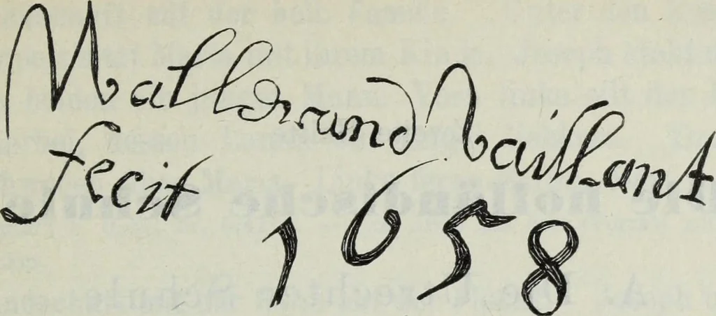 An illustration from Katalog der Königlichen Gemäldegalerie zu Dresden, 1902, leaf 436