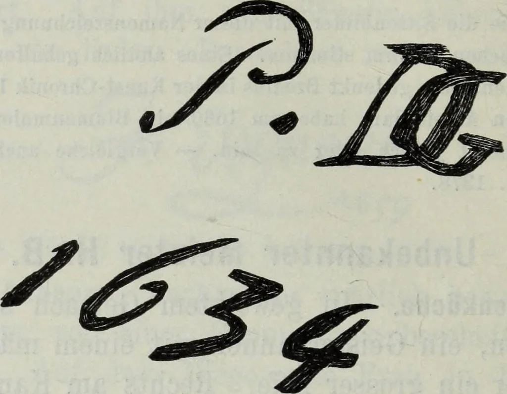 An illustration from Katalog der Königlichen Gemäldegalerie zu Dresden, 1902, leaf 485