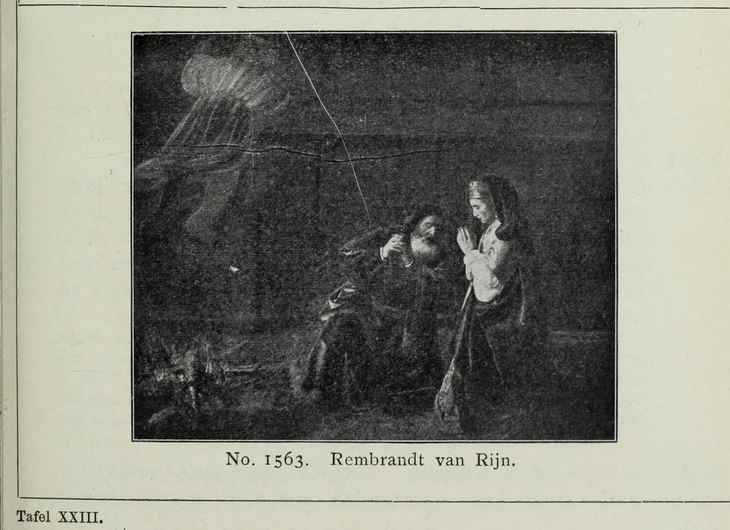 An illustration from Katalog der Königlichen Gemäldegalerie zu Dresden, 1902, leaf 548