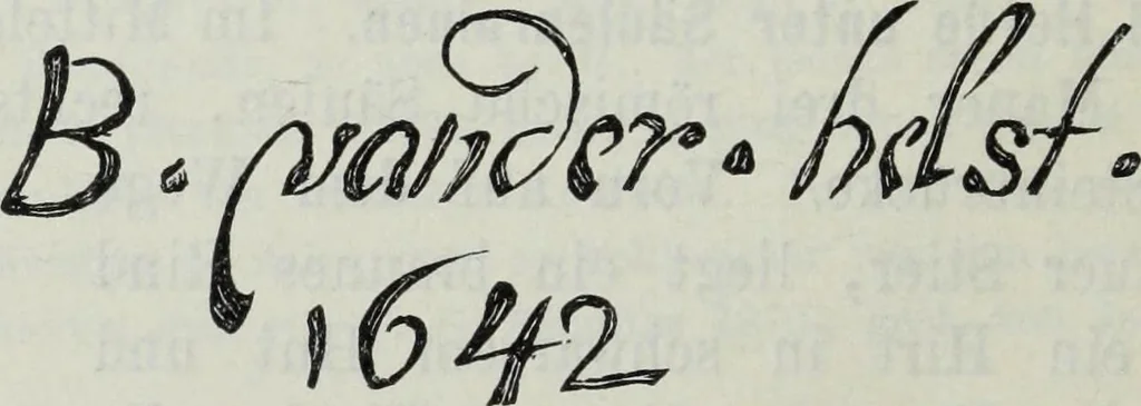 An illustration from Katalog der Königlichen Gemäldegalerie zu Dresden, 1902, leaf 561