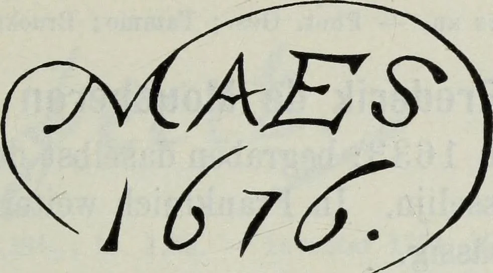 An illustration from Katalog der Königlichen Gemäldegalerie zu Dresden, 1902, leaf 582