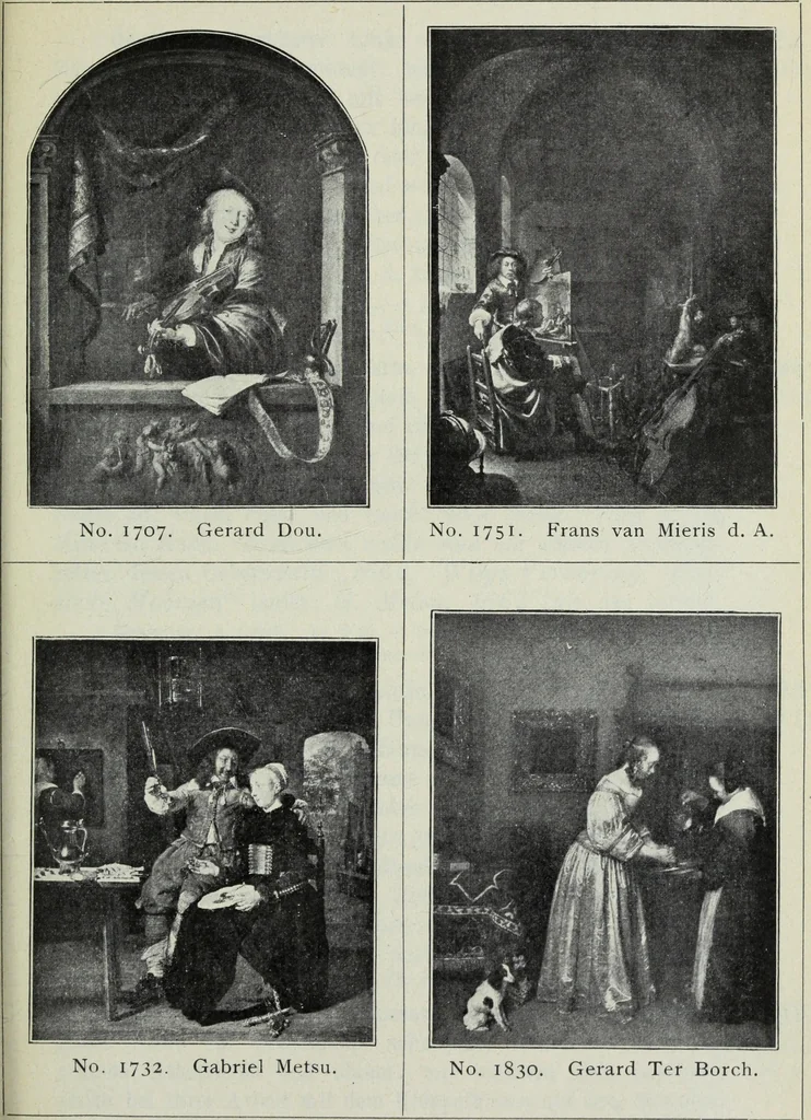 An illustration from Katalog der Königlichen Gemäldegalerie zu Dresden, 1902, leaf 608