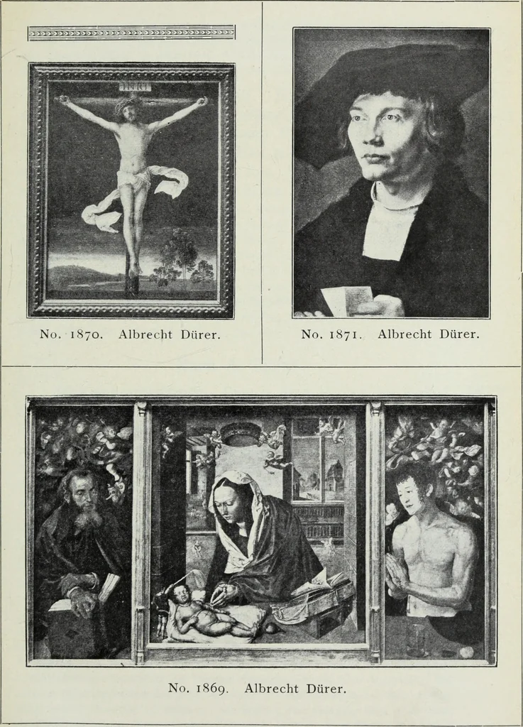 An illustration from Katalog der Königlichen Gemäldegalerie zu Dresden, 1902, leaf 652