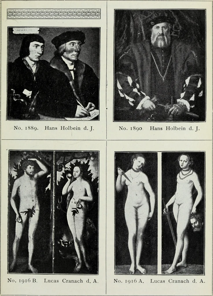 An illustration from Katalog der Königlichen Gemäldegalerie zu Dresden, 1902, leaf 662