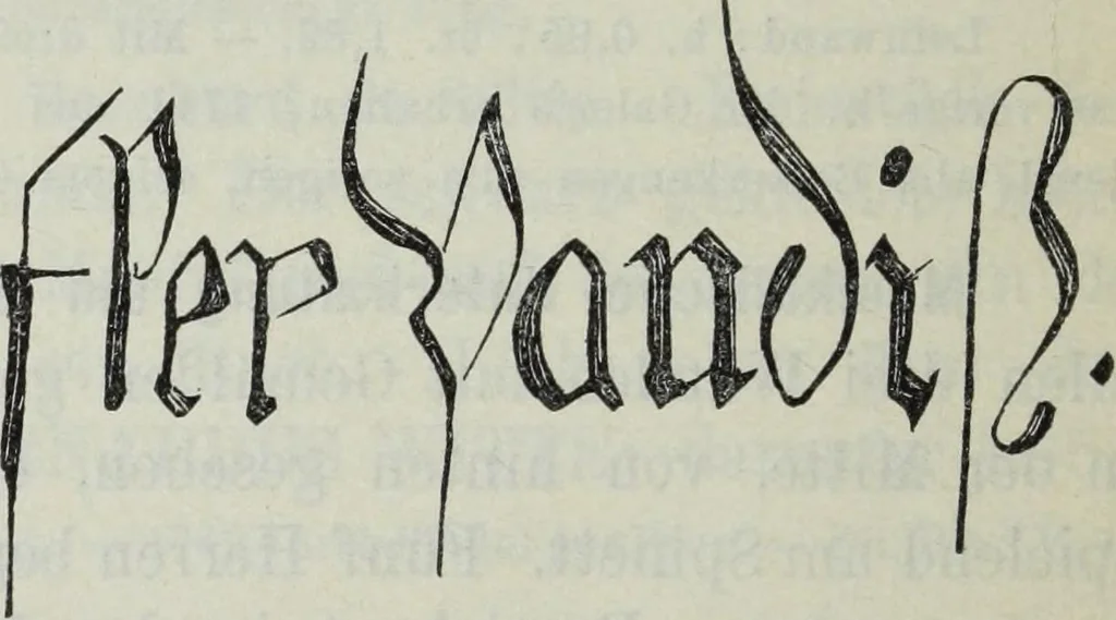 An illustration from Katalog der Königlichen Gemäldegalerie zu Dresden, 1902, leaf 699