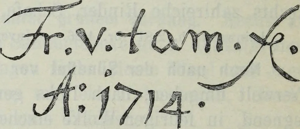 An illustration from Katalog der Königlichen Gemäldegalerie zu Dresden, 1902, leaf 711