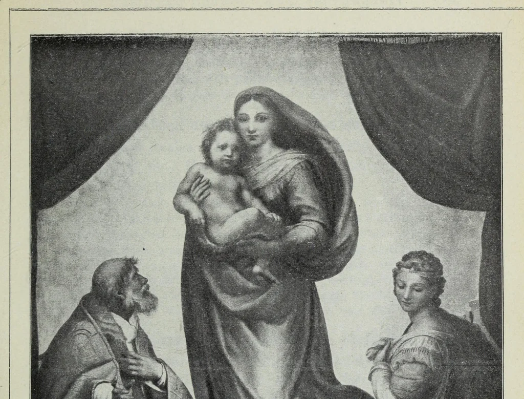 An illustration from Katalog der Königlichen Gemäldegalerie zu Dresden, 1902, leaf 92