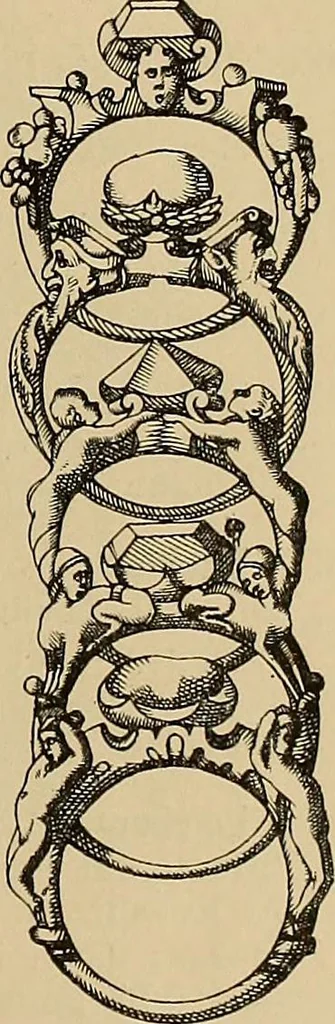 An illustration from Katalog der ornamentstich-sammlung des Kunstgewerbe-museums, mit 200 abbildungen, 1894, leaf 102
