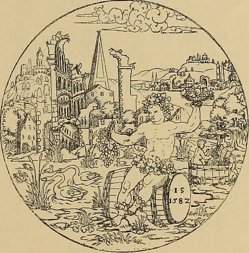 An illustration from Katalog der ornamentstich-sammlung des Kunstgewerbe-museums, mit 200 abbildungen, 1894, leaf 122