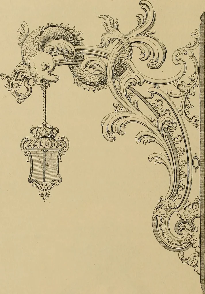 An illustration from Katalog der ornamentstich-sammlung des Kunstgewerbe-museums, mit 200 abbildungen, 1894, leaf 143