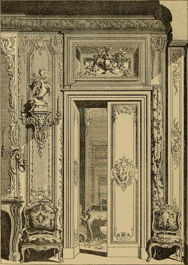 An illustration from Katalog der ornamentstich-sammlung des Kunstgewerbe-museums, mit 200 abbildungen, 1894, leaf 19
