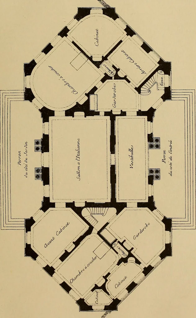 An illustration from Katalog der ornamentstich-sammlung des Kunstgewerbe-museums, mit 200 abbildungen, 1894, leaf 202