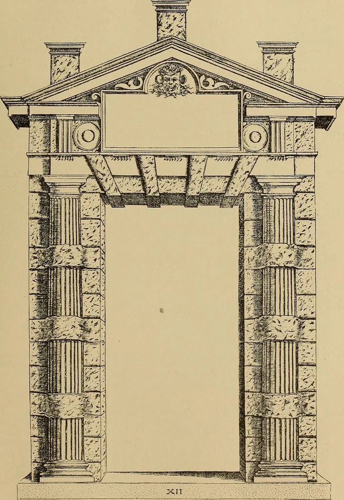 An illustration from Katalog der ornamentstich-sammlung des Kunstgewerbe-museums, mit 200 abbildungen, 1894, leaf 216