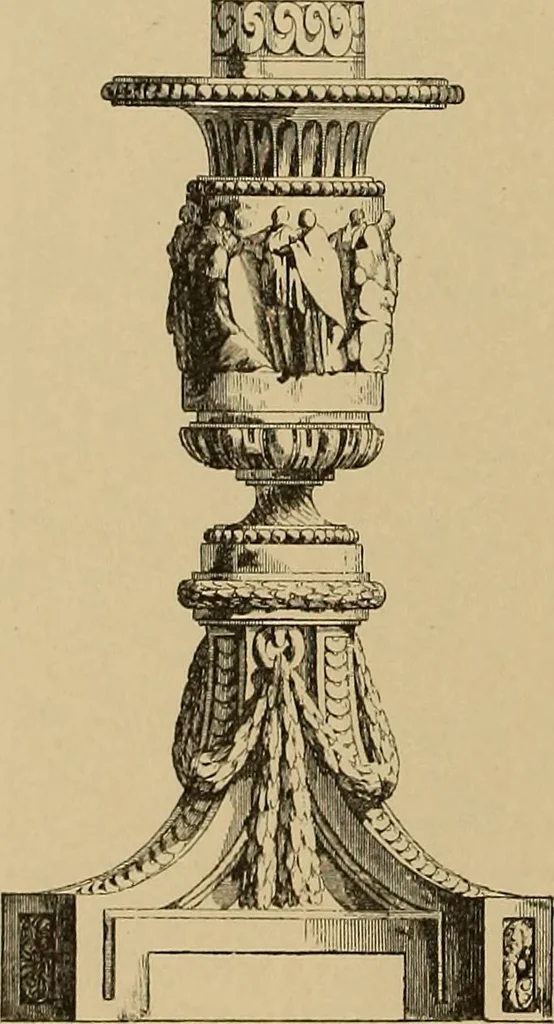 An illustration from Katalog der ornamentstich-sammlung des Kunstgewerbe-museums, mit 200 abbildungen, 1894, leaf 23