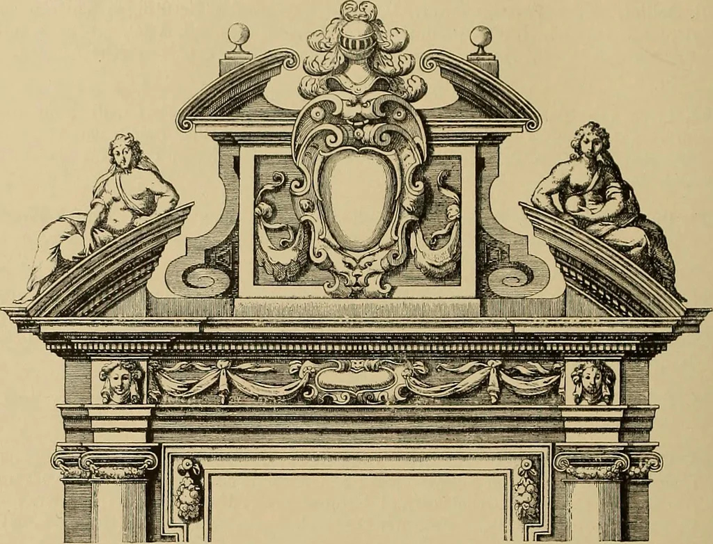 An illustration from Katalog der ornamentstich-sammlung des Kunstgewerbe-museums, mit 200 abbildungen, 1894, leaf 235