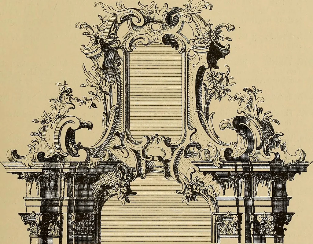 An illustration from Katalog der ornamentstich-sammlung des Kunstgewerbe-museums, mit 200 abbildungen, 1894, leaf 250