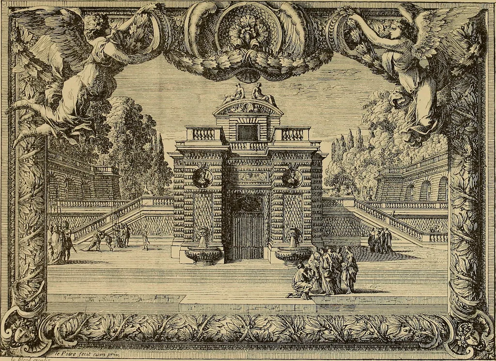 An illustration from Katalog der ornamentstich-sammlung des Kunstgewerbe-museums, mit 200 abbildungen, 1894, leaf 260