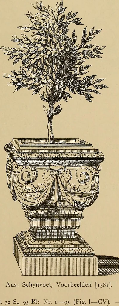 An illustration from Katalog der ornamentstich-sammlung des Kunstgewerbe-museums, mit 200 abbildungen, 1894, leaf 268