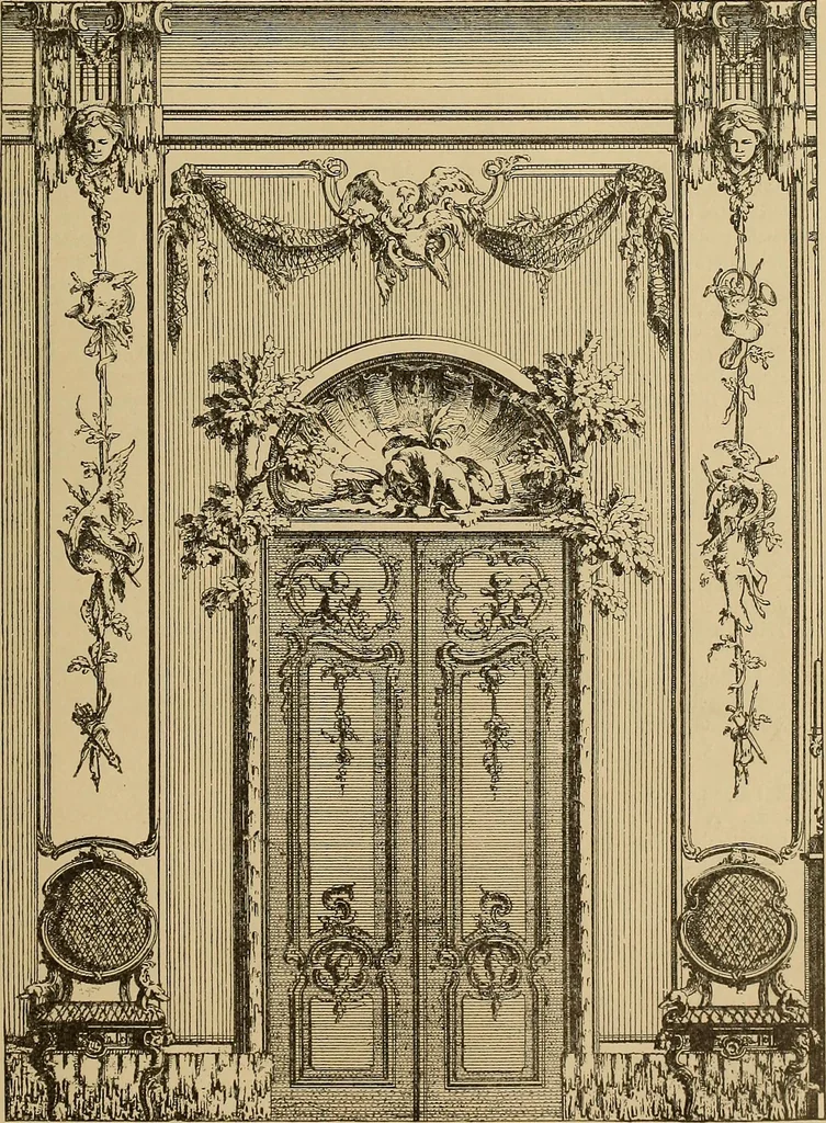 An illustration from Katalog der ornamentstich-sammlung des Kunstgewerbe-museums, mit 200 abbildungen, 1894, leaf 278