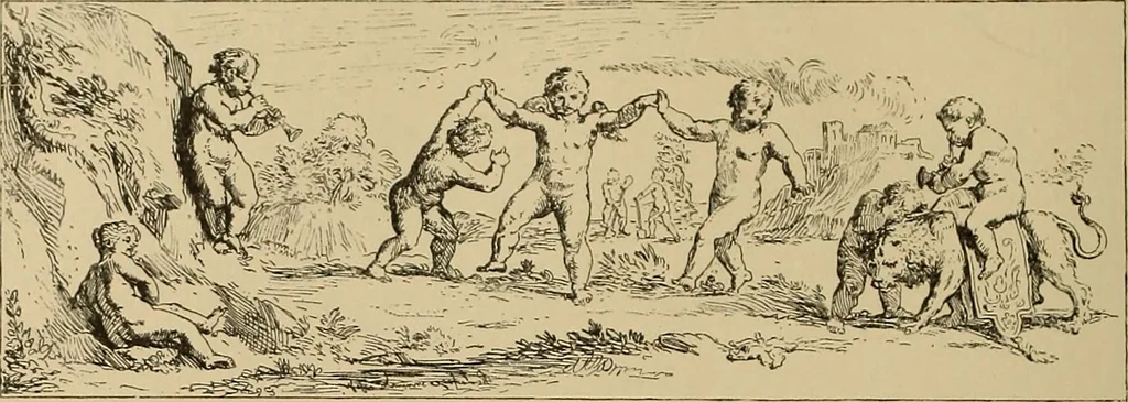 An illustration from Katalog der ornamentstich-sammlung des Kunstgewerbe-museums, mit 200 abbildungen, 1894, leaf 283