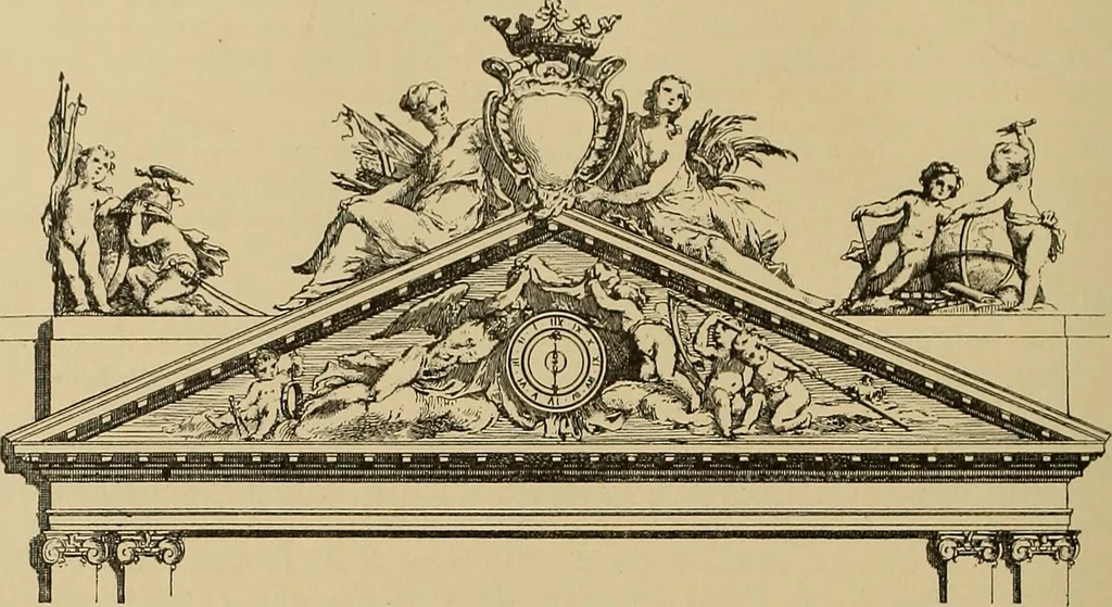 An illustration from Katalog der ornamentstich-sammlung des Kunstgewerbe-museums, mit 200 abbildungen, 1894, leaf 299