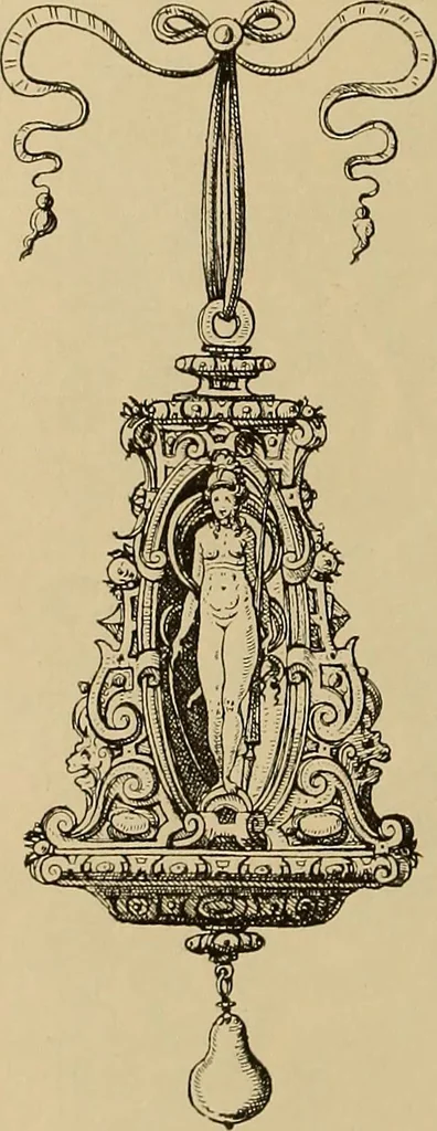 An illustration from Katalog der ornamentstich-sammlung des Kunstgewerbe-museums, mit 200 abbildungen, 1894, leaf 301