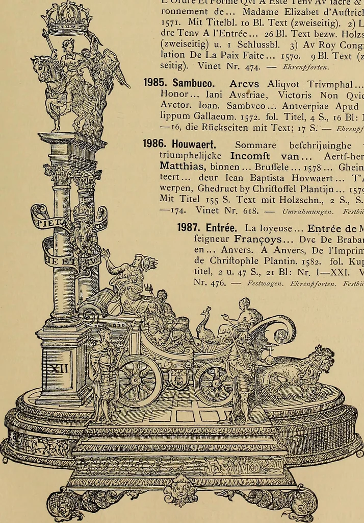 An illustration from Katalog der ornamentstich-sammlung des Kunstgewerbe-museums, mit 200 abbildungen, 1894, leaf 312