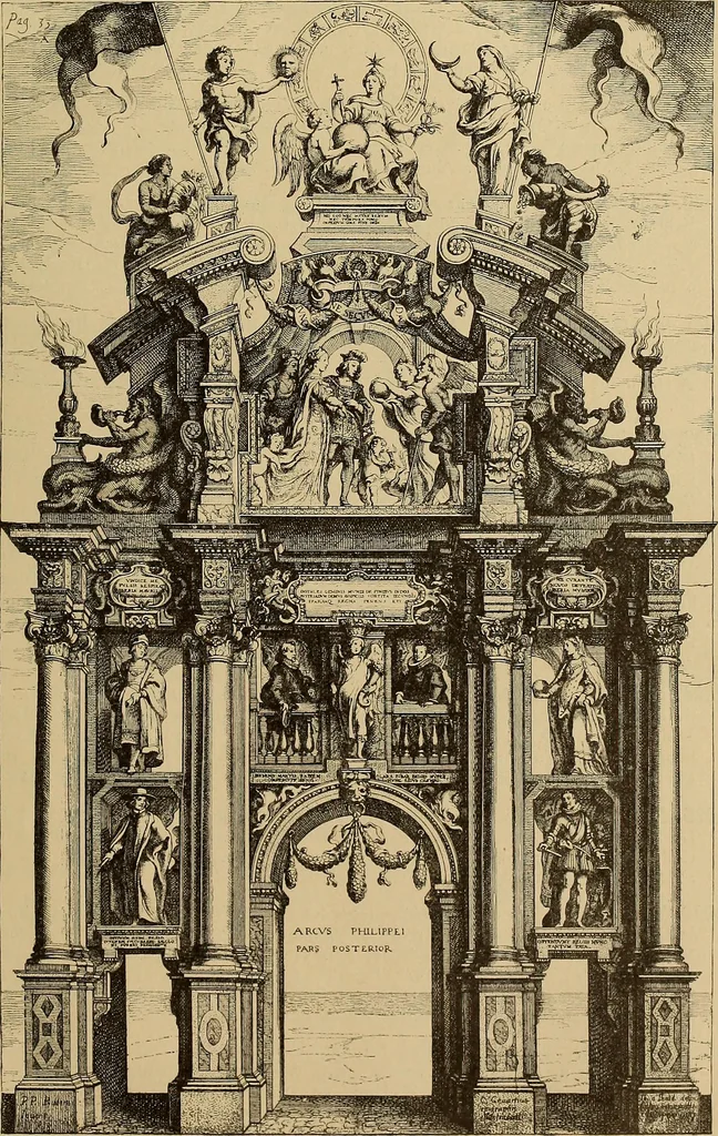 An illustration from Katalog der ornamentstich-sammlung des Kunstgewerbe-museums, mit 200 abbildungen, 1894, leaf 316