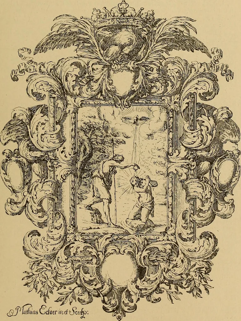 An illustration from Katalog der ornamentstich-sammlung des Kunstgewerbe-museums, mit 200 abbildungen, 1894, leaf 32