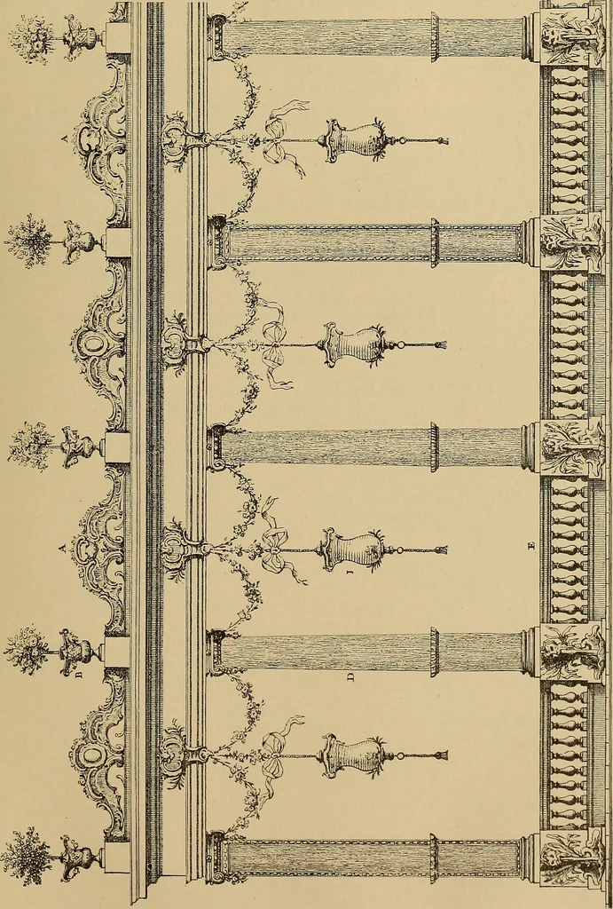 An illustration from Katalog der ornamentstich-sammlung des Kunstgewerbe-museums, mit 200 abbildungen, 1894, leaf 332
