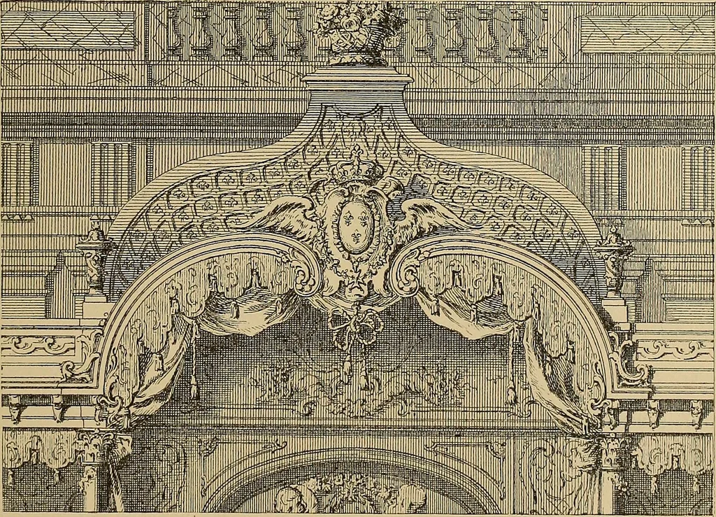 An illustration from Katalog der ornamentstich-sammlung des Kunstgewerbe-museums, mit 200 abbildungen, 1894, leaf 336