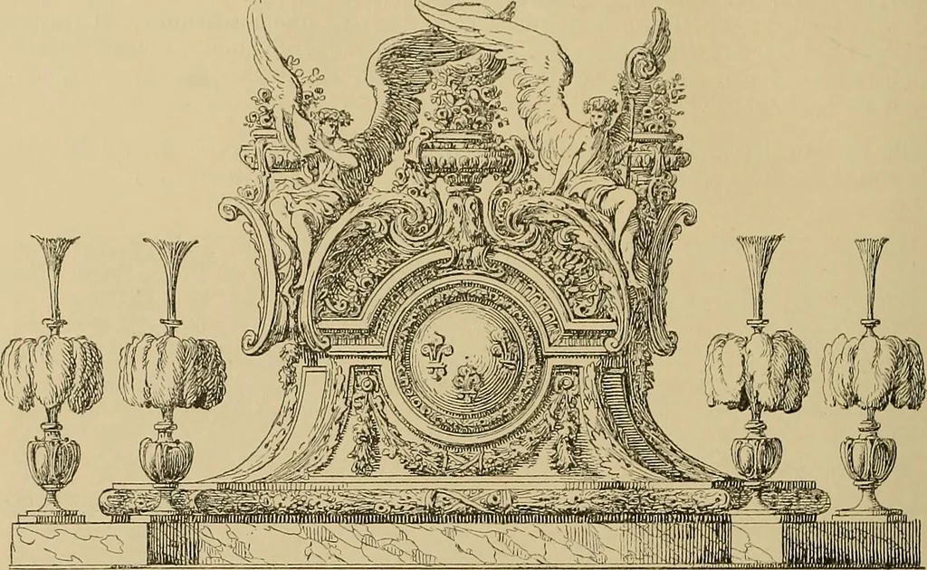 An illustration from Katalog der ornamentstich-sammlung des Kunstgewerbe-museums, mit 200 abbildungen, 1894, leaf 337