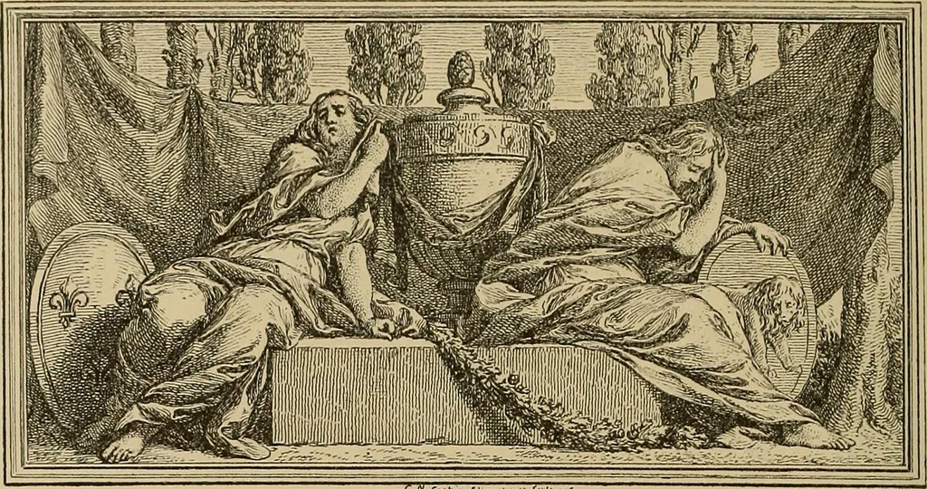 An illustration from Katalog der ornamentstich-sammlung des Kunstgewerbe-museums, mit 200 abbildungen, 1894, leaf 341