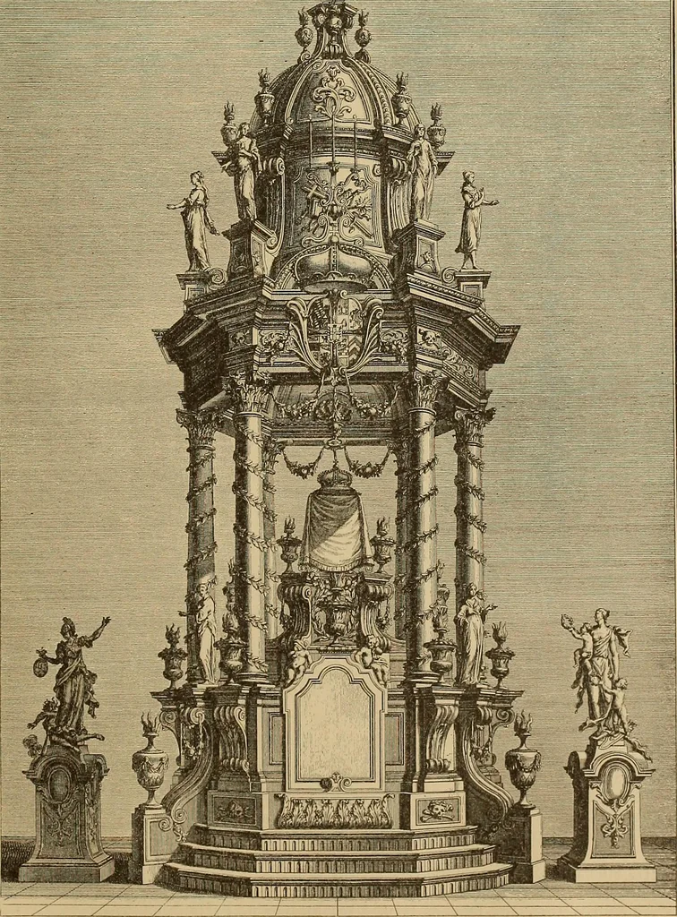 An illustration from Katalog der ornamentstich-sammlung des Kunstgewerbe-museums, mit 200 abbildungen, 1894, leaf 344