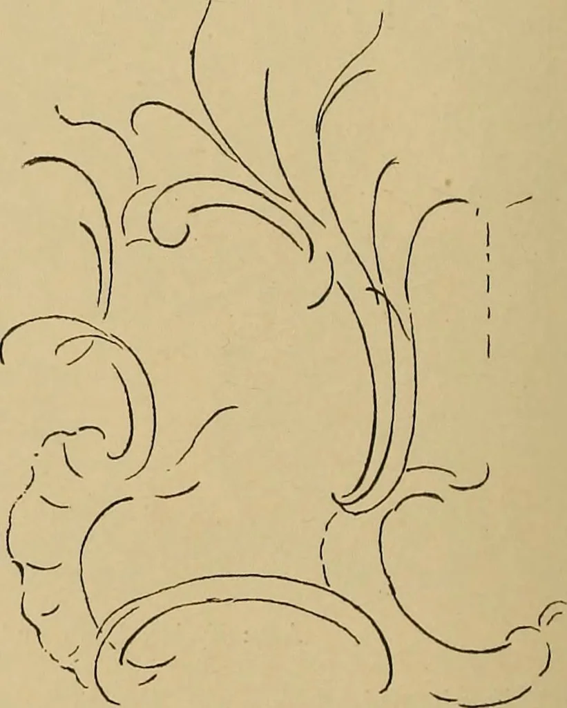 An illustration from Katalog der ornamentstich-sammlung des Kunstgewerbe-museums, mit 200 abbildungen, 1894, leaf 39