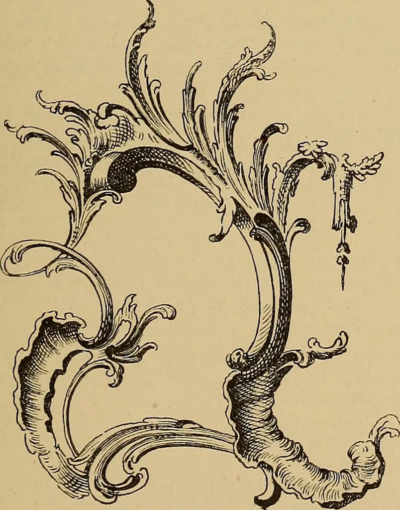 An illustration from Katalog der ornamentstich-sammlung des Kunstgewerbe-museums, mit 200 abbildungen, 1894, leaf 40
