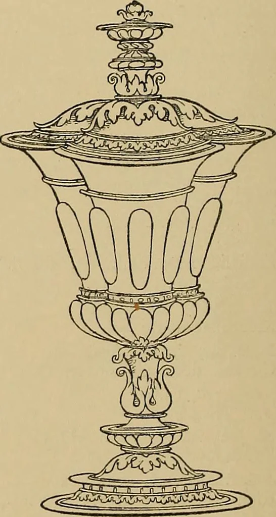 An illustration from Katalog der ornamentstich-sammlung des Kunstgewerbe-museums, mit 200 abbildungen, 1894, leaf 427