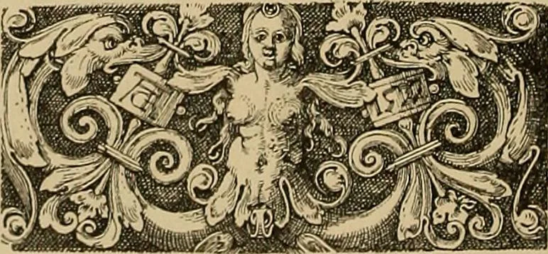 An illustration from Katalog der ornamentstich-sammlung des Kunstgewerbe-museums, mit 200 abbildungen, 1894, leaf 461