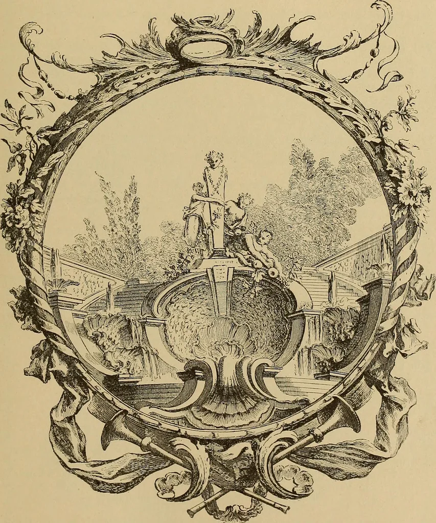 An illustration from Katalog der ornamentstich-sammlung des Kunstgewerbe-museums, mit 200 abbildungen, 1894, leaf 62