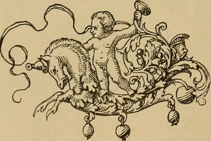An illustration from Katalog der ornamentstich-sammlung des Kunstgewerbe-museums, mit 200 abbildungen, 1894, leaf 83