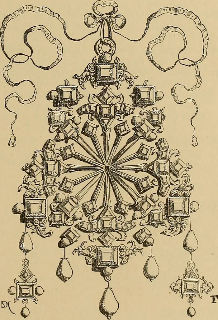 An illustration from Katalog der ornamentstich-sammlung des Kunstgewerbe-museums, mit 200 abbildungen, 1894, leaf 88