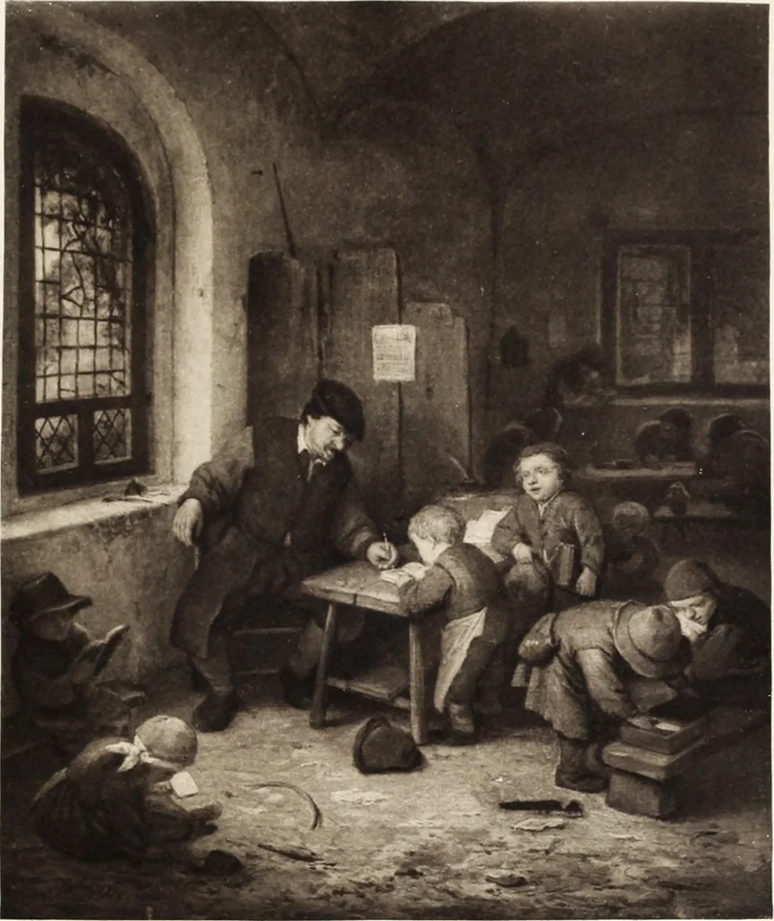An illustration from Katalog der Sammlung Baron Königswarter in Wien : II. Abteilung: Gemälde alte Meister. Vorbesichtigung in Wien in der Kunsthandlung Friedrich Schwarz ... Vorbesichtigung in Berlin in der Kunsthandlung Eduard Schulte ..., 1906, leaf 100