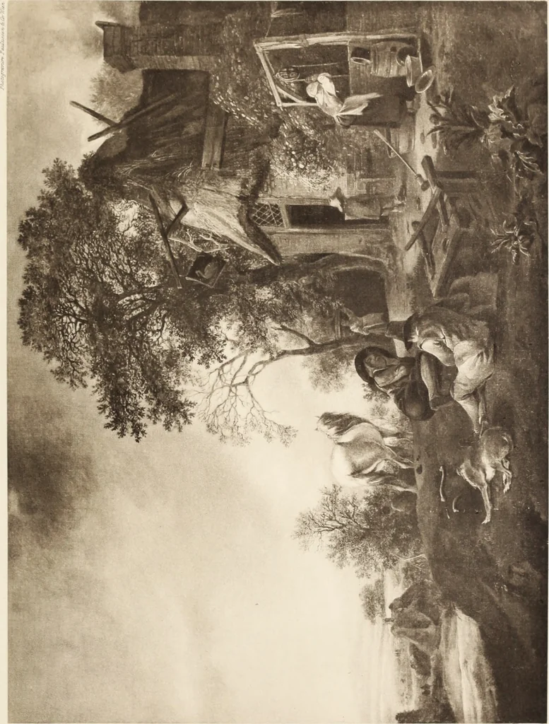 An illustration from Katalog der Sammlung Baron Königswarter in Wien : II. Abteilung: Gemälde alte Meister. Vorbesichtigung in Wien in der Kunsthandlung Friedrich Schwarz ... Vorbesichtigung in Berlin in der Kunsthandlung Eduard Schulte ..., 1906, leaf 102