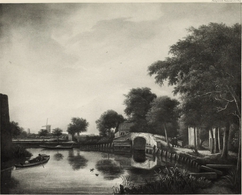 An illustration from Katalog der Sammlung Baron Königswarter in Wien : II. Abteilung: Gemälde alte Meister. Vorbesichtigung in Wien in der Kunsthandlung Friedrich Schwarz ... Vorbesichtigung in Berlin in der Kunsthandlung Eduard Schulte ..., 1906, leaf 124