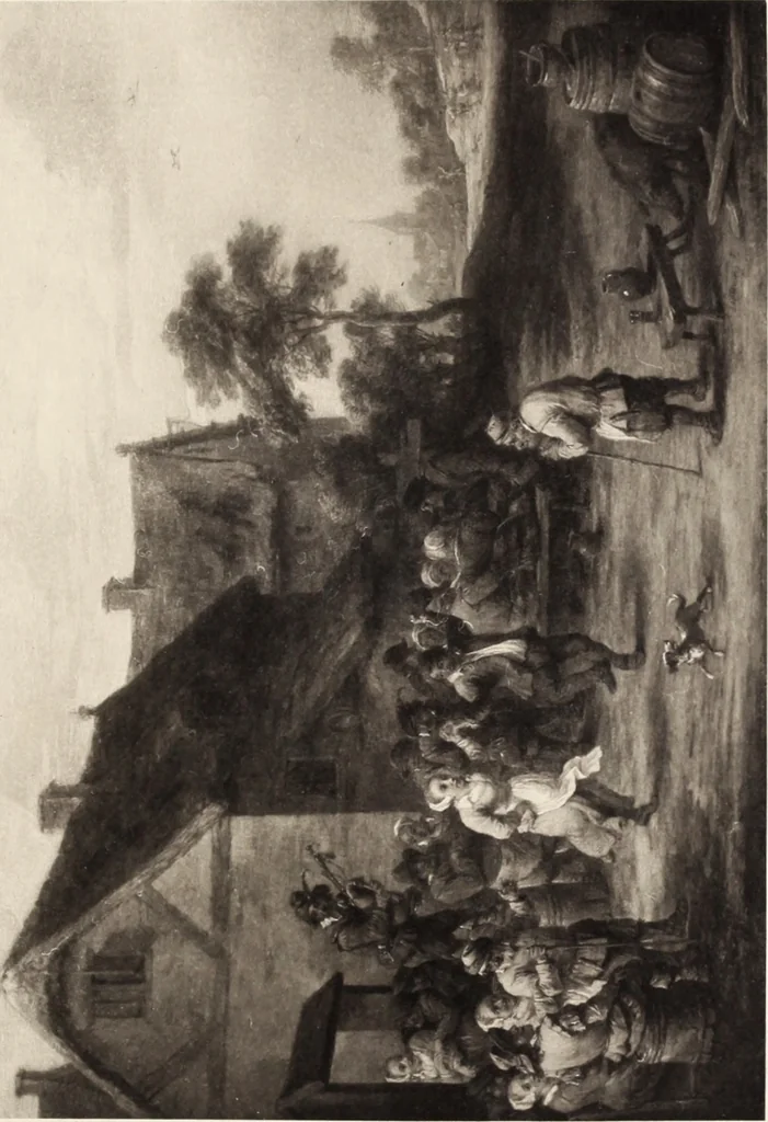 An illustration from Katalog der Sammlung Baron Königswarter in Wien : II. Abteilung: Gemälde alte Meister. Vorbesichtigung in Wien in der Kunsthandlung Friedrich Schwarz ... Vorbesichtigung in Berlin in der Kunsthandlung Eduard Schulte ..., 1906, leaf 140