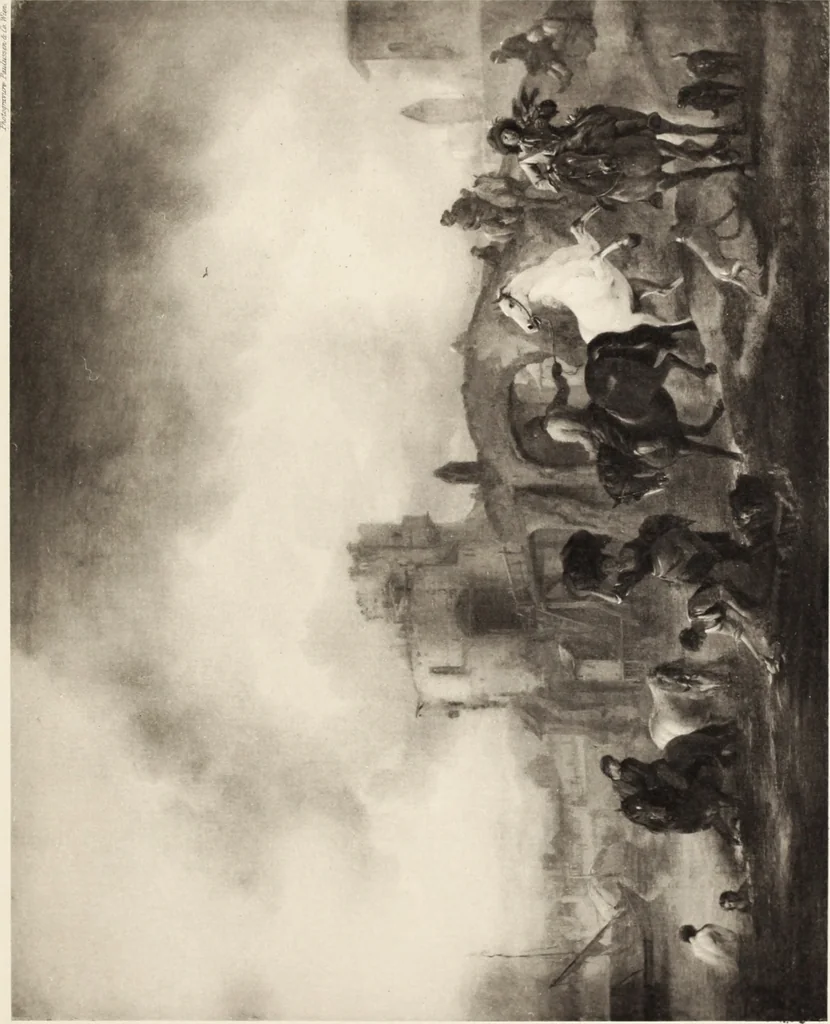 An illustration from Katalog der Sammlung Baron Königswarter in Wien : II. Abteilung: Gemälde alte Meister. Vorbesichtigung in Wien in der Kunsthandlung Friedrich Schwarz ... Vorbesichtigung in Berlin in der Kunsthandlung Eduard Schulte ..., 1906, leaf 148