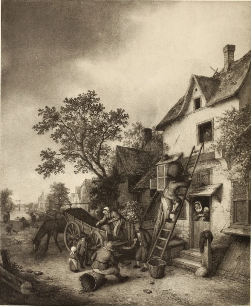 An illustration from Katalog der Sammlung Baron Königswarter in Wien : II. Abteilung: Gemälde alte Meister. Vorbesichtigung in Wien in der Kunsthandlung Friedrich Schwarz ... Vorbesichtigung in Berlin in der Kunsthandlung Eduard Schulte ..., 1906, leaf 97