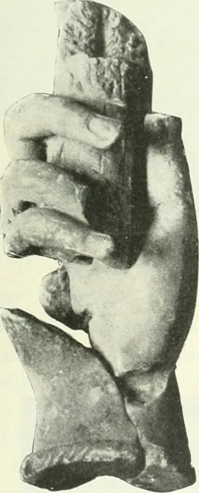 An illustration from Katalogos tou Mouseiou Lykosouras, 1911, leaf 48